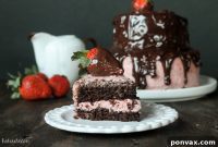 Petite Chocolate Strawberry Dream Cake