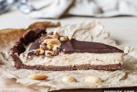 Ultimate Vegan No-Bake Chocolate Peanut Butter Tart