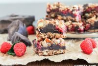 Gluten-Free Vegan Raspberry Chocolate Chunk Delights