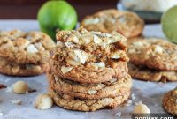 Zesty Tropical Macadamia White Chocolate Cookies