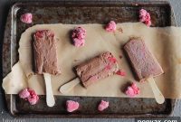 Velvet Chocolate Raspberry Pops