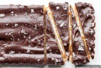 Salted Dark Chocolate Brown Butter Shortbread