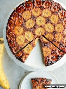 This Paleo Banana Upside Down Cake is an impressive and delicious cake that's gluten-free and refined sugar free. Sweetened almost entirely with bananas, this is a banana lover's dream!