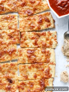 Sweet Sticks, a delightful blend of garlic, mozzarella, and brown sugar on breadsticks.