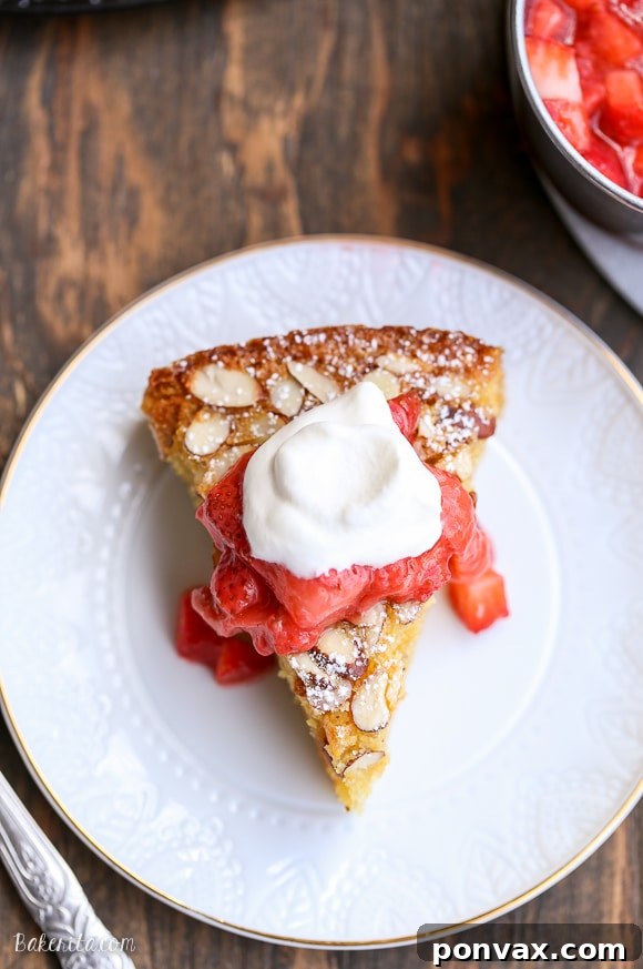 This Gluten Free Honey Cornmeal Cake with Strawberry Compote + Honey Whipped Cream is a quick and easy cake that's incredibly delicious and perfect for either dessert or brunch!