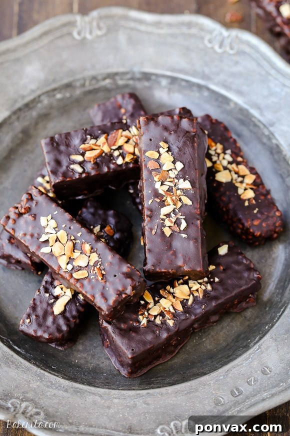 Wholesome Chocolate Almond Butter Puffed Millet Bars 2 These easy no-bake Chocolate Covered Almond Butter Puffed Millet Bars are the perfect breakfast treat or snack! This gluten free, refined sugar free, and vegan recipe has only seven ingredients.
