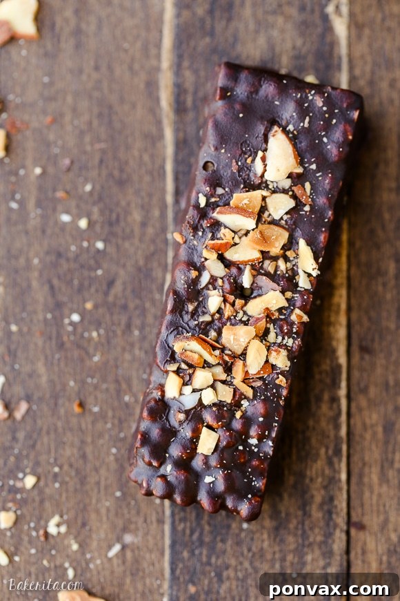 Wholesome Chocolate Almond Butter Puffed Millet Bars 3 These easy no-bake Chocolate Covered Almond Butter Puffed Millet Bars are the perfect breakfast treat or snack! This gluten free, refined sugar free, and vegan recipe has only seven ingredients.