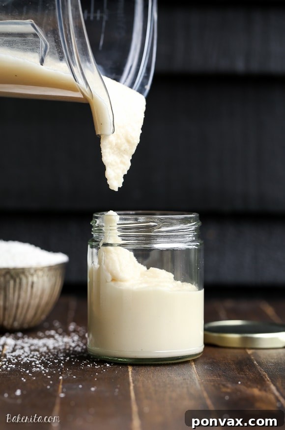 Homemade Coconut Butter has just one ingredient: coconut! It's easy to make at home in a food processor or high-powered blender and can be used in TONS of ways - it's great as a spread on it's own and can also be used in many different recipes.