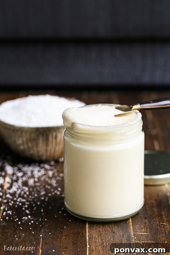 Homemade Coconut Butter has just one ingredient: coconut! It's easy to make at home in a food processor or high-powered blender and can be used in TONS of ways - it's great as a spread on it's own and can also be used in many different recipes.