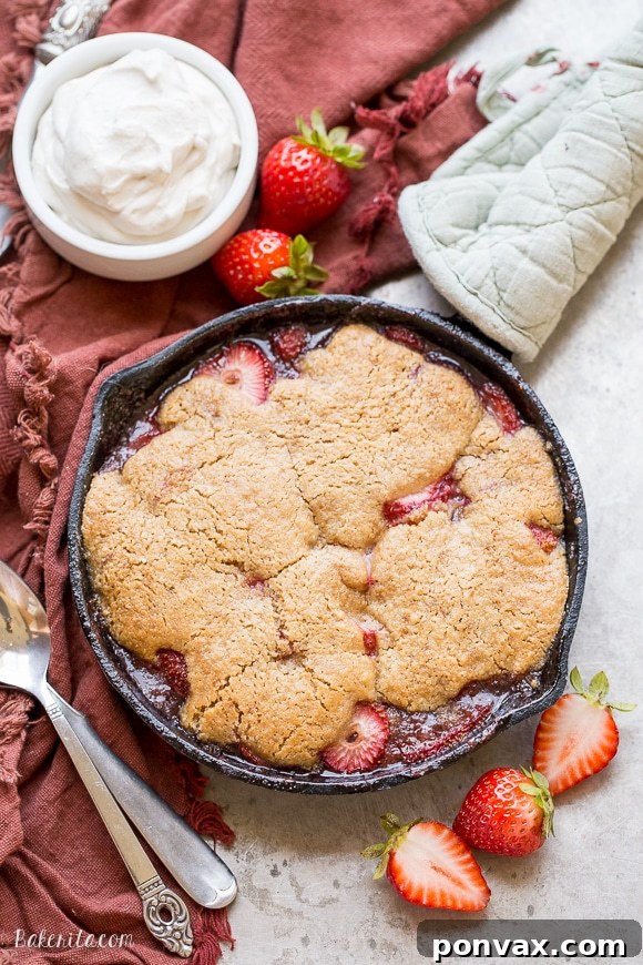 Allergy-Friendly Strawberry Cobbler Dream 4 Fresh strawberries and ingredients for a gluten-free vegan cobbler filling.