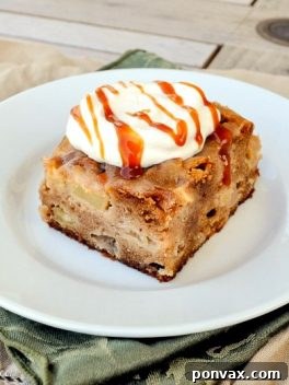 Caramel-Glazed Apple Cake with Caramel Whipped Cream Recipe