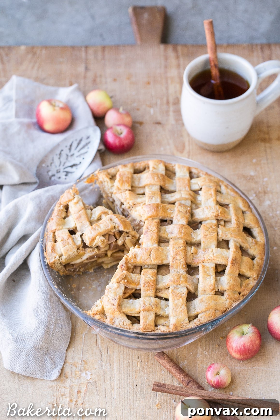 Paleo Apple Pie Perfection, Vegan Style 6 A warm, inviting image of the Paleo Apple Pie, perfect for cozy gatherings and healthy dessert options.