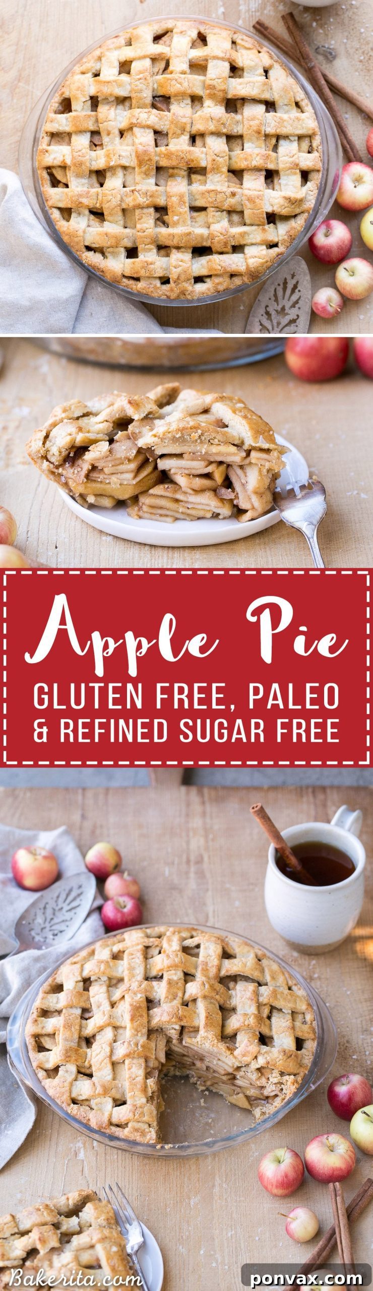 Paleo Apple Pie Perfection, Vegan Style 9 A large, detailed image highlighting the wholesome beauty of the Paleo Apple Pie, perfect for a healthy dessert.