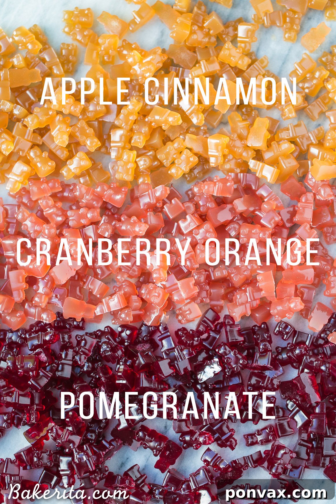 A hand holds a colorful assortment of homemade Paleo Gummies, demonstrating their perfect texture and fun shapes from silicone molds.