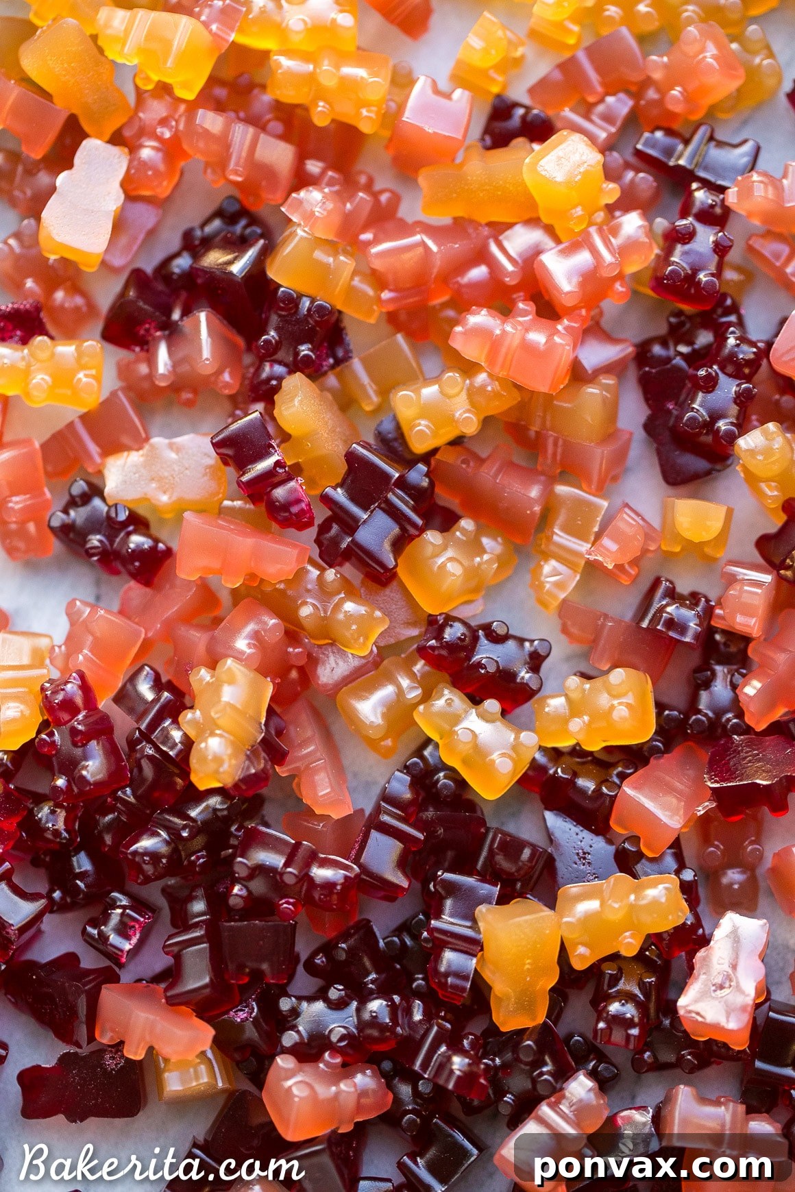A bowl filled with a colorful mix of homemade Paleo Gummies, ready to be enjoyed as a healthy and delicious snack.