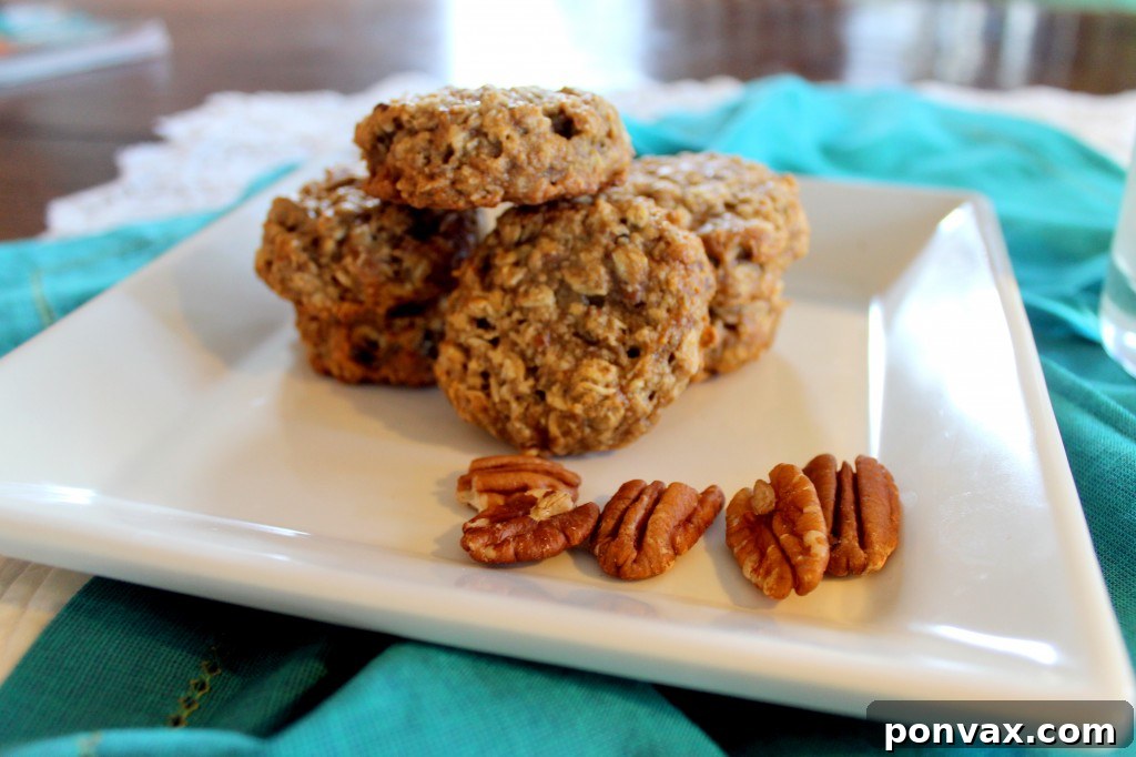 Gluten-Free Oatmeal Pecan Cookies Delicious Gluten-Free Oatmeal Pecan Cookies