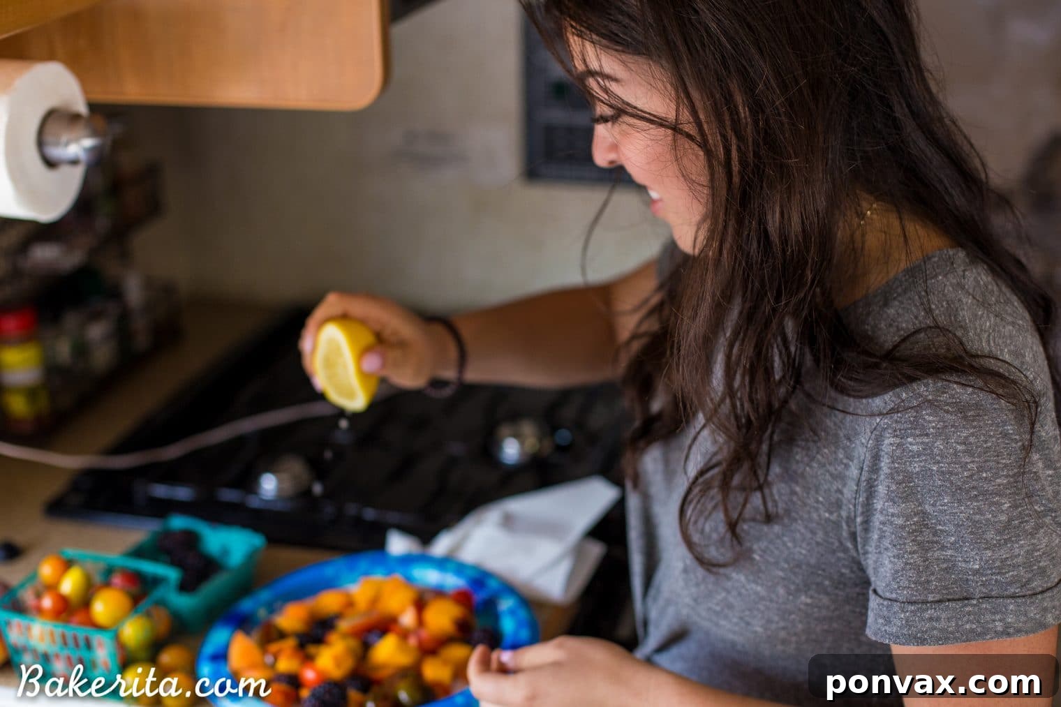 Santa Barbara RV Adventure with a Refreshing Peach Tomato Salad 25 A variety of fresh, colorful peaches and other stone fruits from the Santa Barbara Farmers Market, ripe for enjoyment.