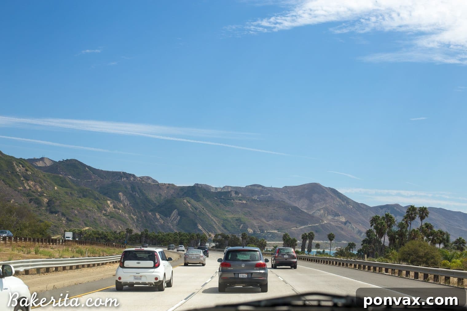 Santa Barbara RV Adventure with a Refreshing Peach Tomato Salad 30 A beautiful coastal view of Santa Barbara, reflecting the charm and natural beauty of the city.