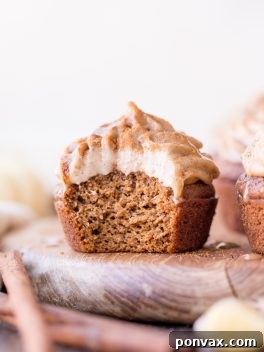 Gluten-Free Pumpkin Chai Cupcakes with Cashew Chai Frosting