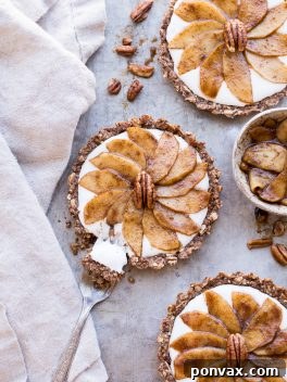 Granola Breakfast Tarts with Sautéed Apples and Coconut Yogurt