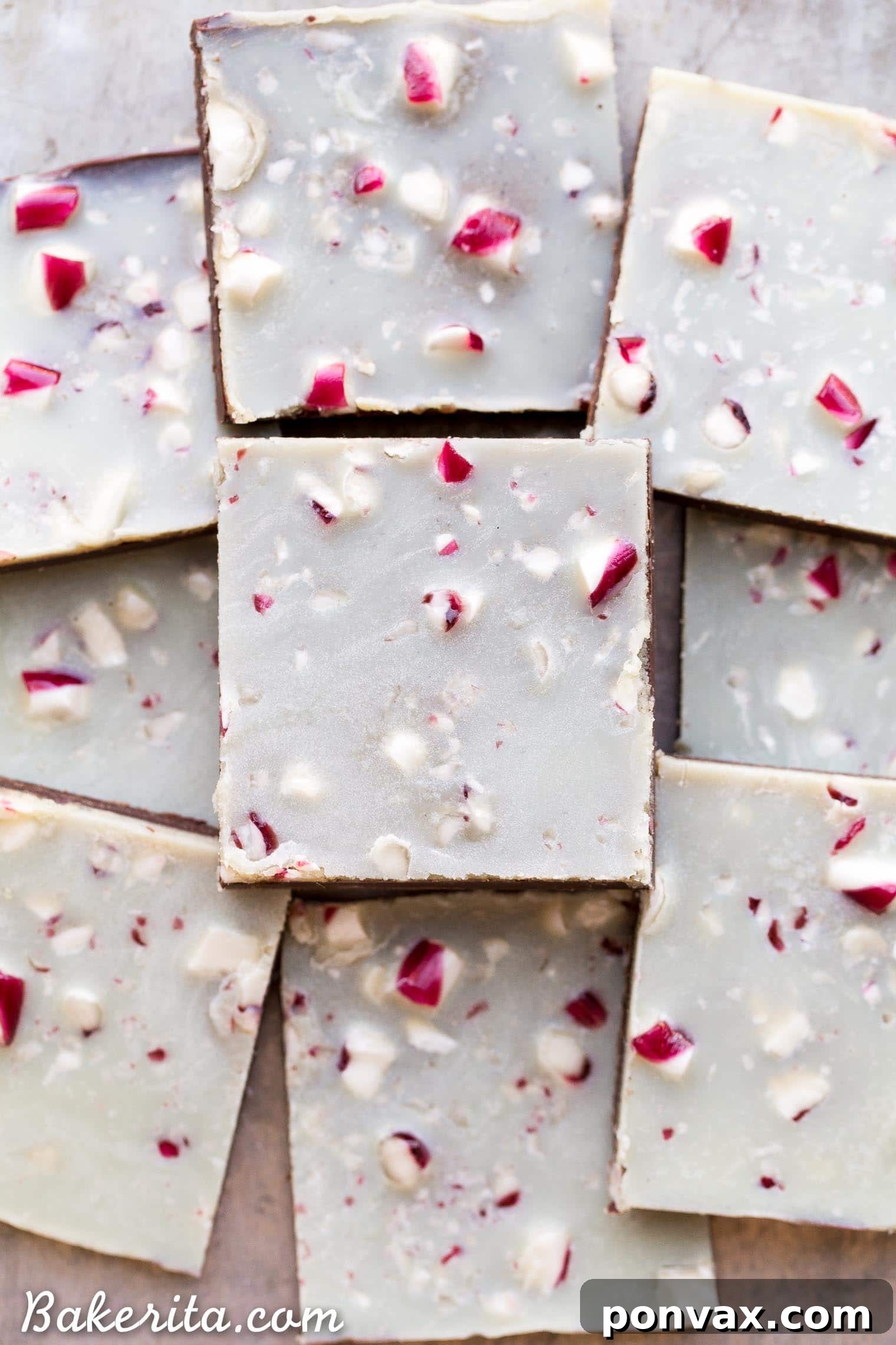 A close-up of the dark chocolate layer being spread evenly onto parchment paper, forming the base of the Vegan Chocolate Peppermint Bark. This initial step is crucial for creating the perfect foundation for the delicious layers to come.