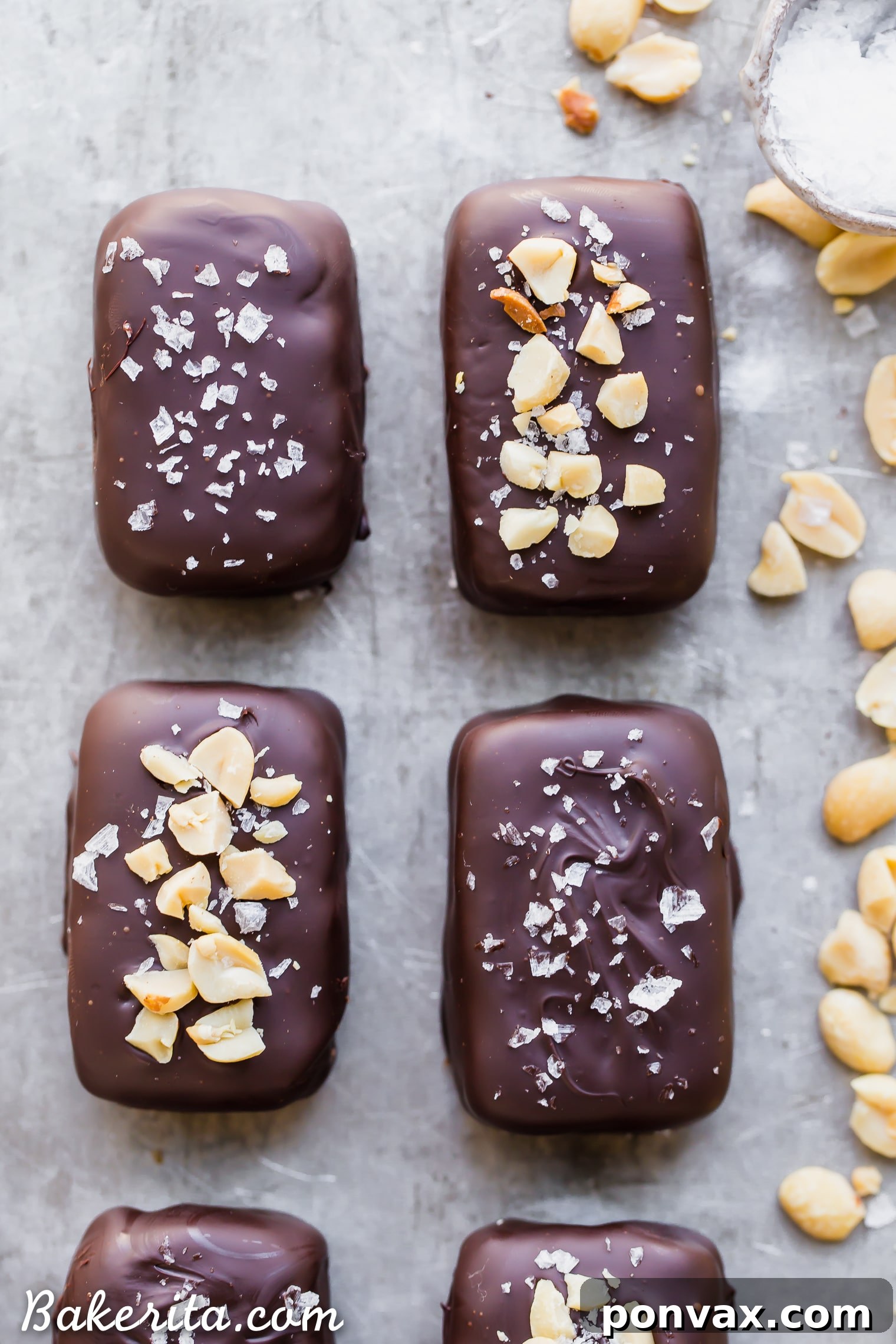 These Dark Chocolate Peanut Butter Truffle Bars are a delightful no-bake dessert option, suitable for gluten-free and vegan diets.