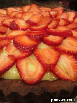 Chocolate Strawberry Tart