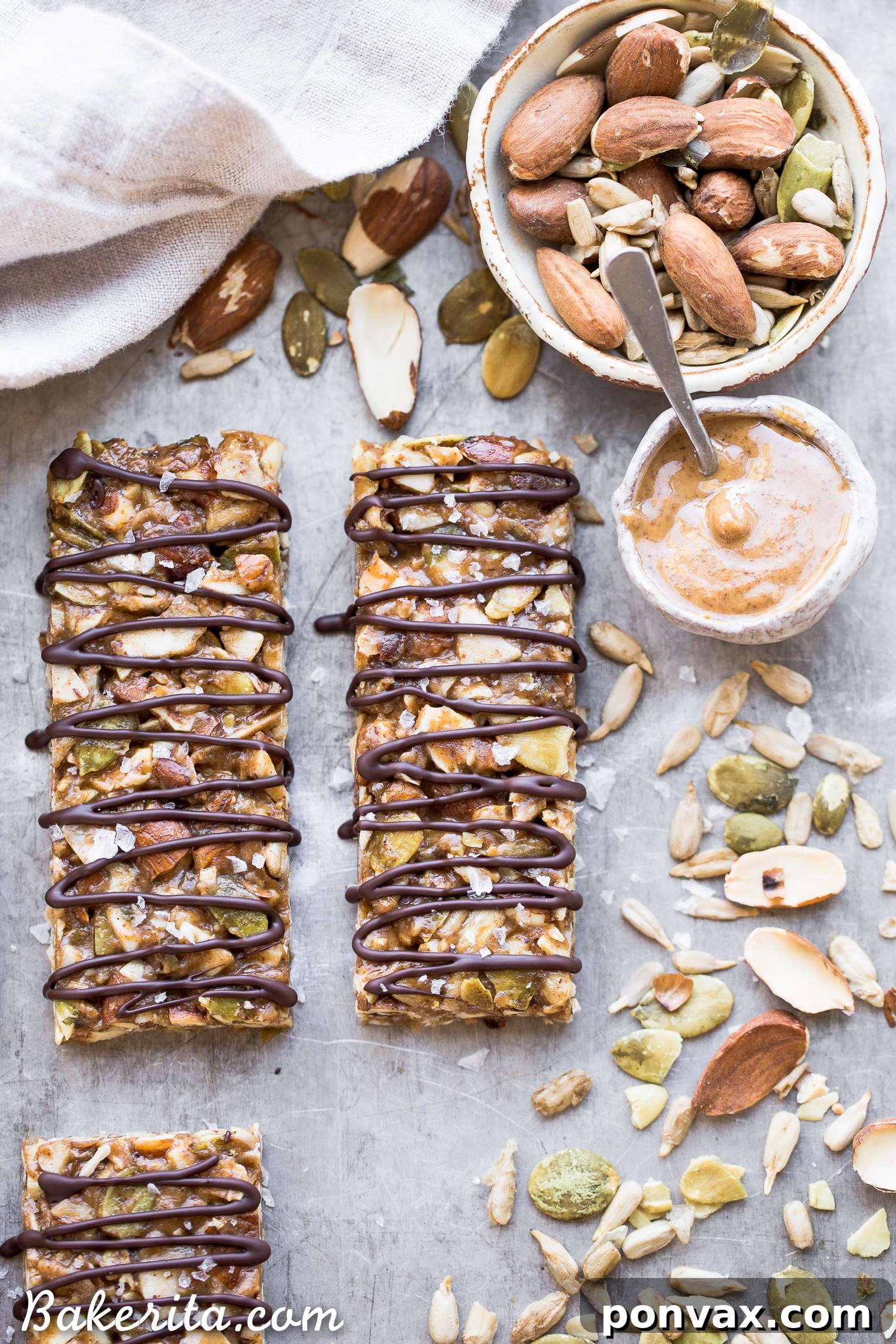 Activated Wholesome Nut Seed Bars 3 Close-up view of the raw mixture for No-Bake Sprouted Nut & Seed Granola Bars, highlighting the rich texture of nuts, seeds, and coconut.