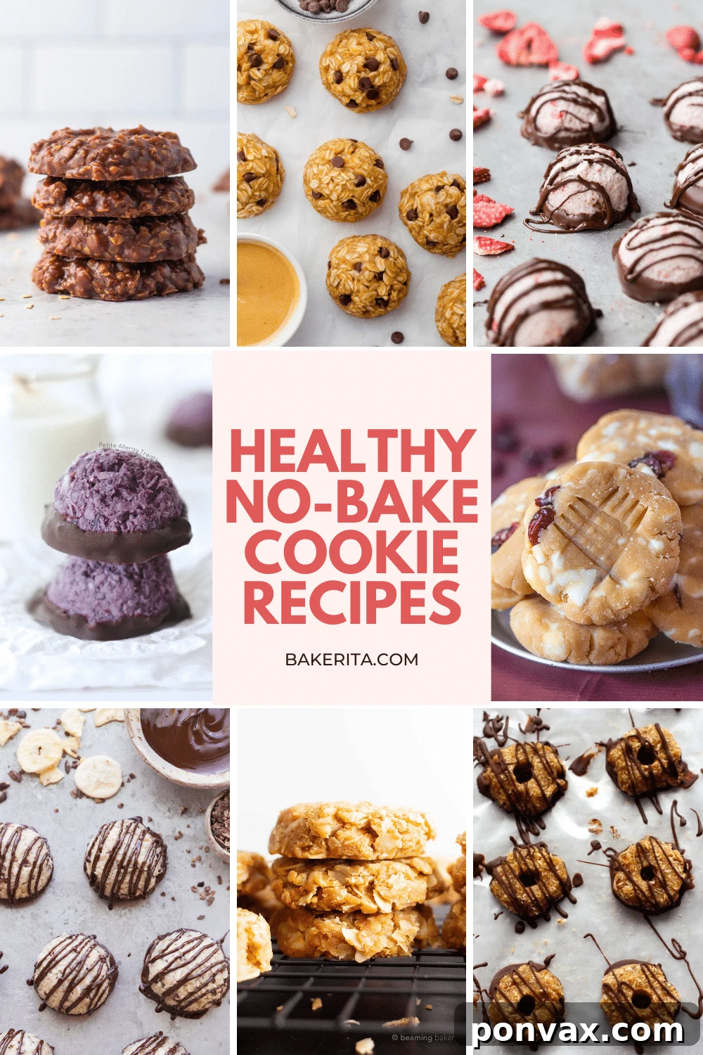 75+ Easy No-Bake Desserts and Sweet Treats 3 A stack of delicious no-bake chocolate-dipped banana macaroons, perfectly arranged.