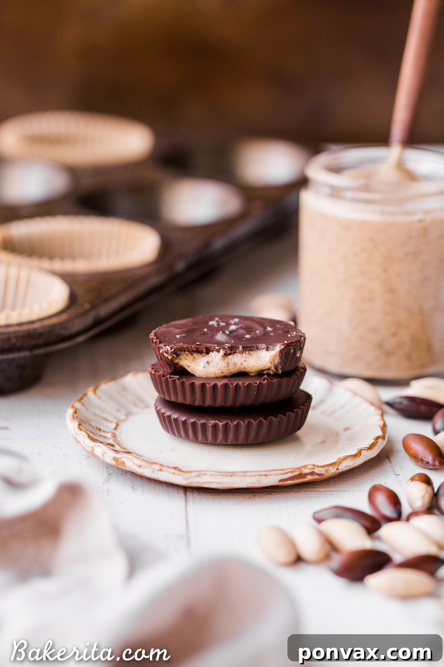 Close-up of Baru Nuts, highlighting their hard texture