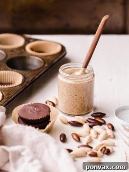Smooth and creamy Baru Nut Butter in a jar