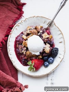Mixed Berry Crisp