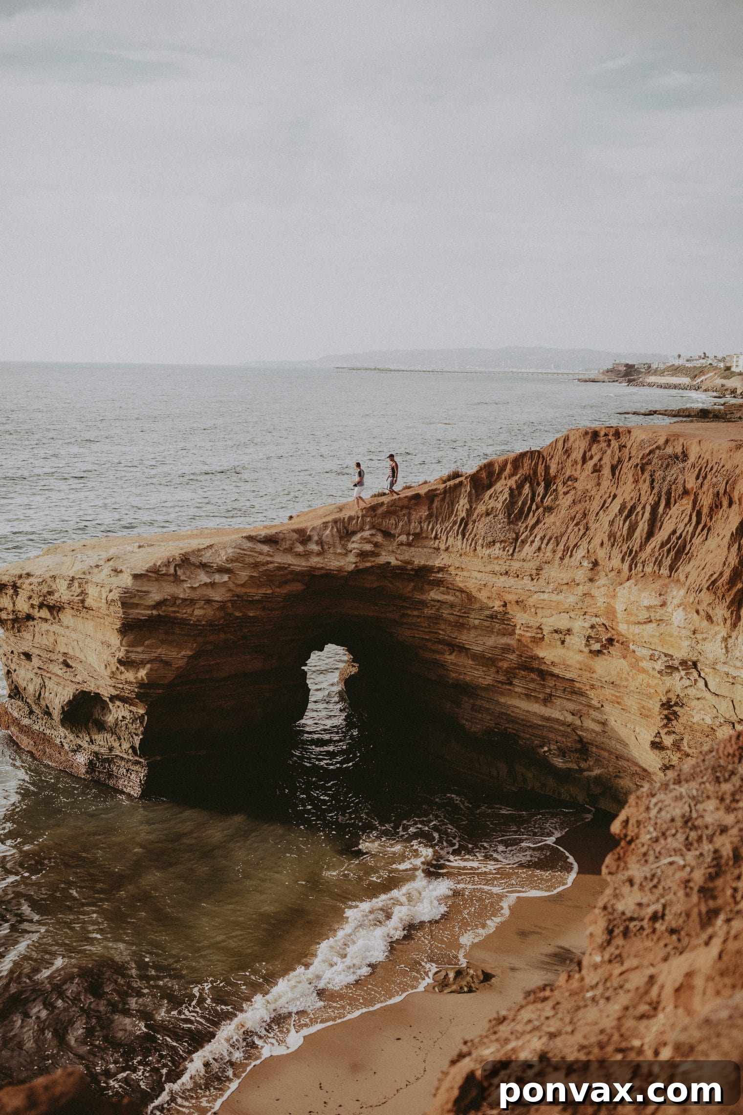Sunset Cliffs in Ocean Beach, San Diego