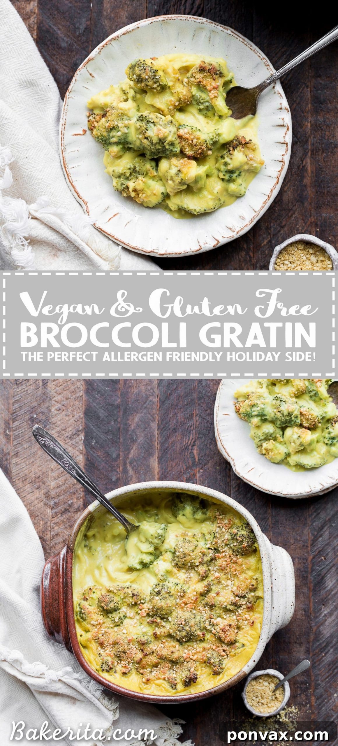 Creamy Vegan Broccoli Bake 8 This Vegan Broccoli Gratin has a deliciously rich and