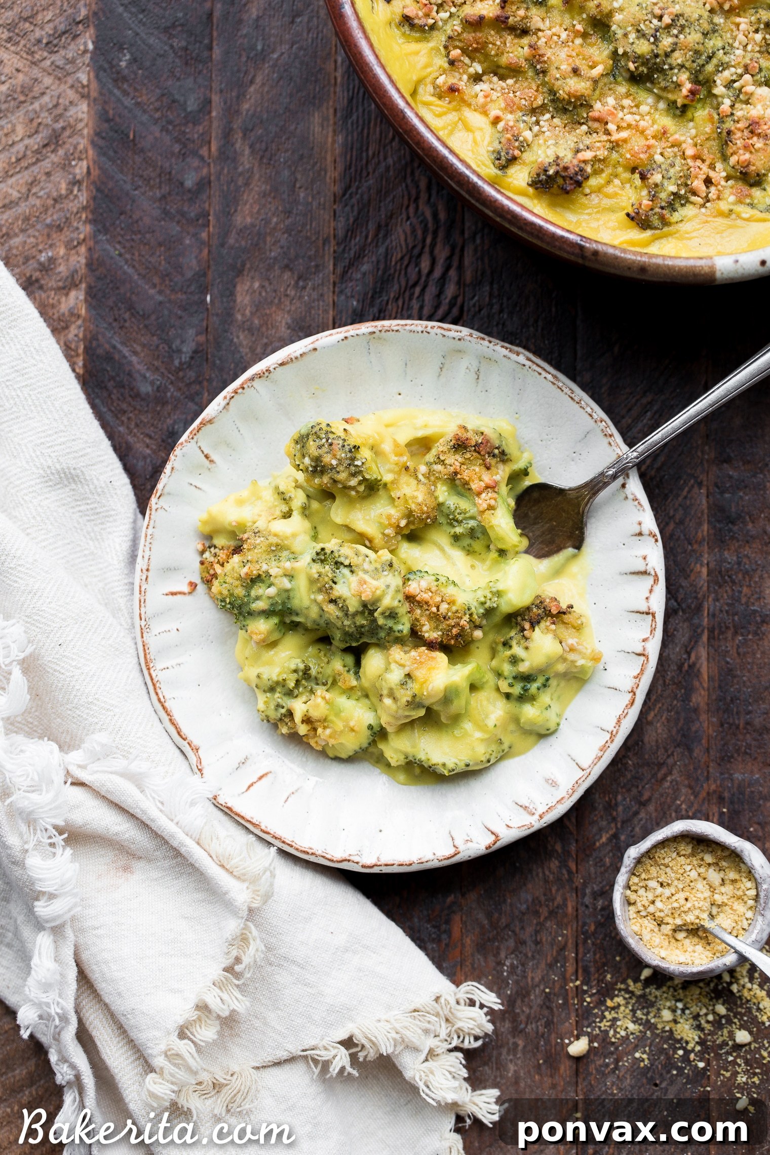 Creamy Vegan Broccoli Bake 3 This Vegan Broccoli Gratin has a deliciously rich and
