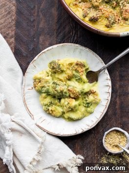 Creamy Vegan Broccoli Bake 7 This Vegan Broccoli Gratin has a deliciously rich and