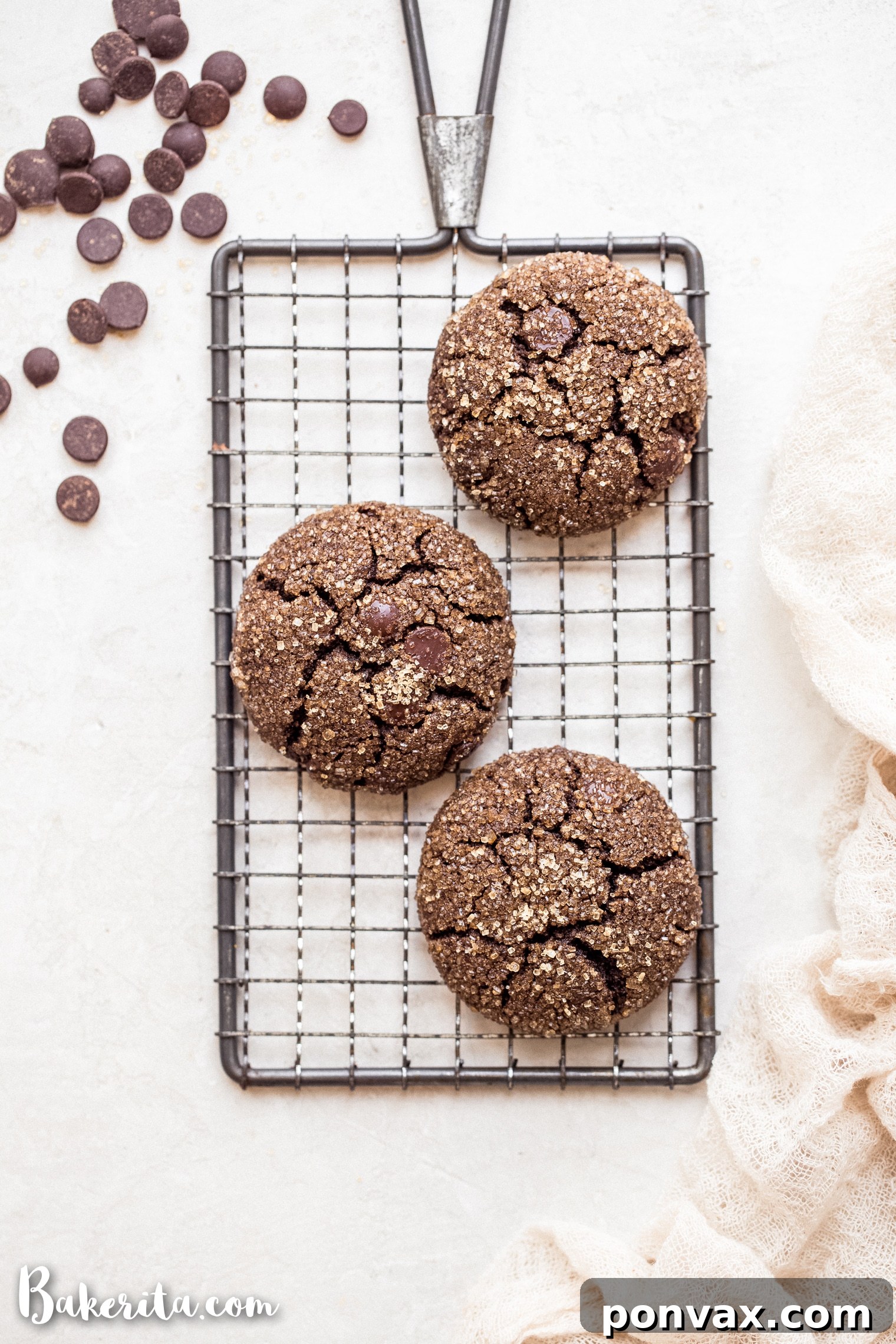 Indulge in these rich, fudgy Gluten-Free Vegan Chocolate Crinkle Cookies – perfect for sharing, or keeping all to yourself! These paleo-friendly delights are ideal for holiday gatherings, lunchboxes, or a quick weeknight dessert, and they come together effortlessly.