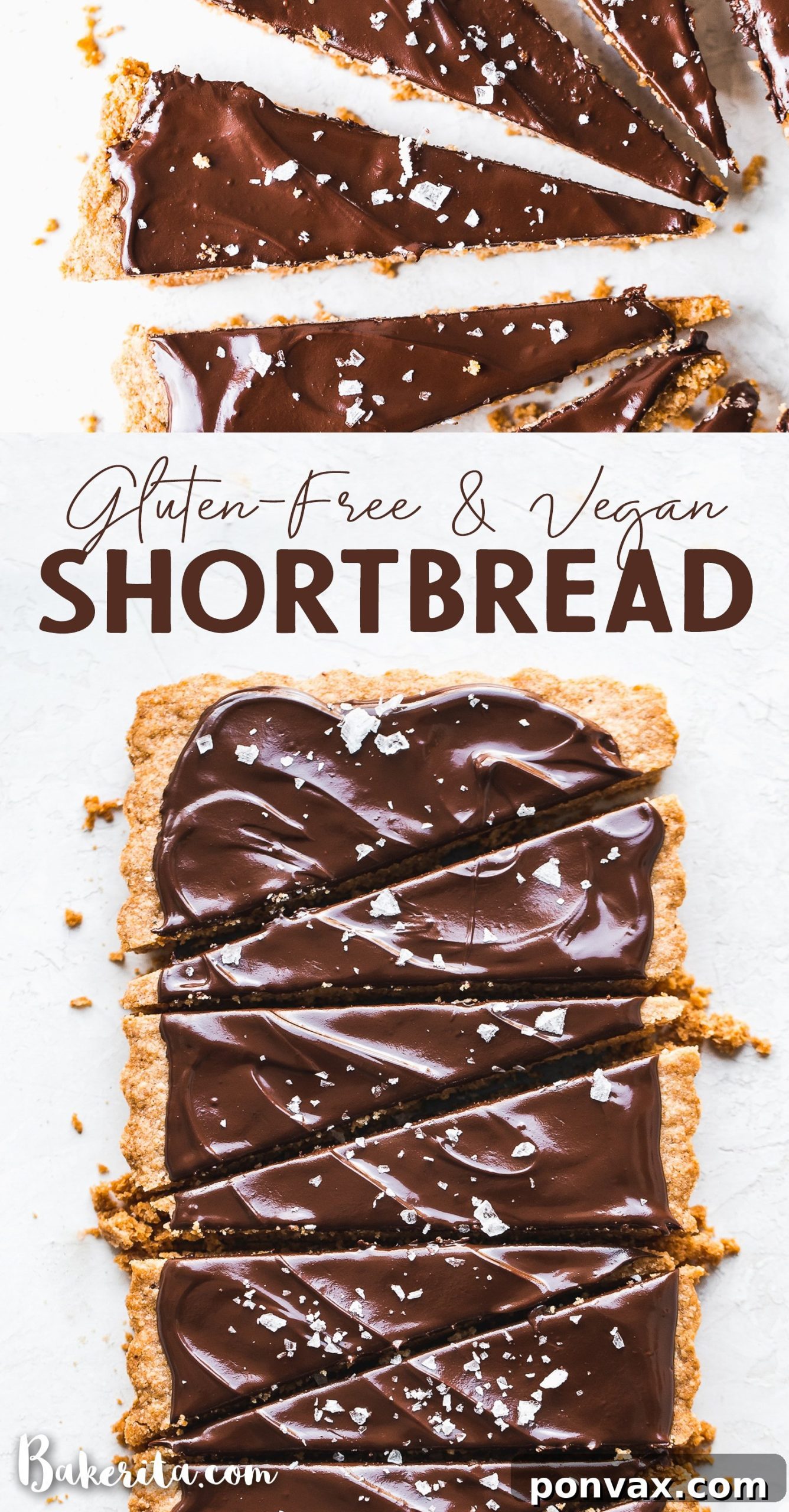 Assortment of chocolate-covered and plain gluten-free vegan shortbread cookies on a white plate with tea.