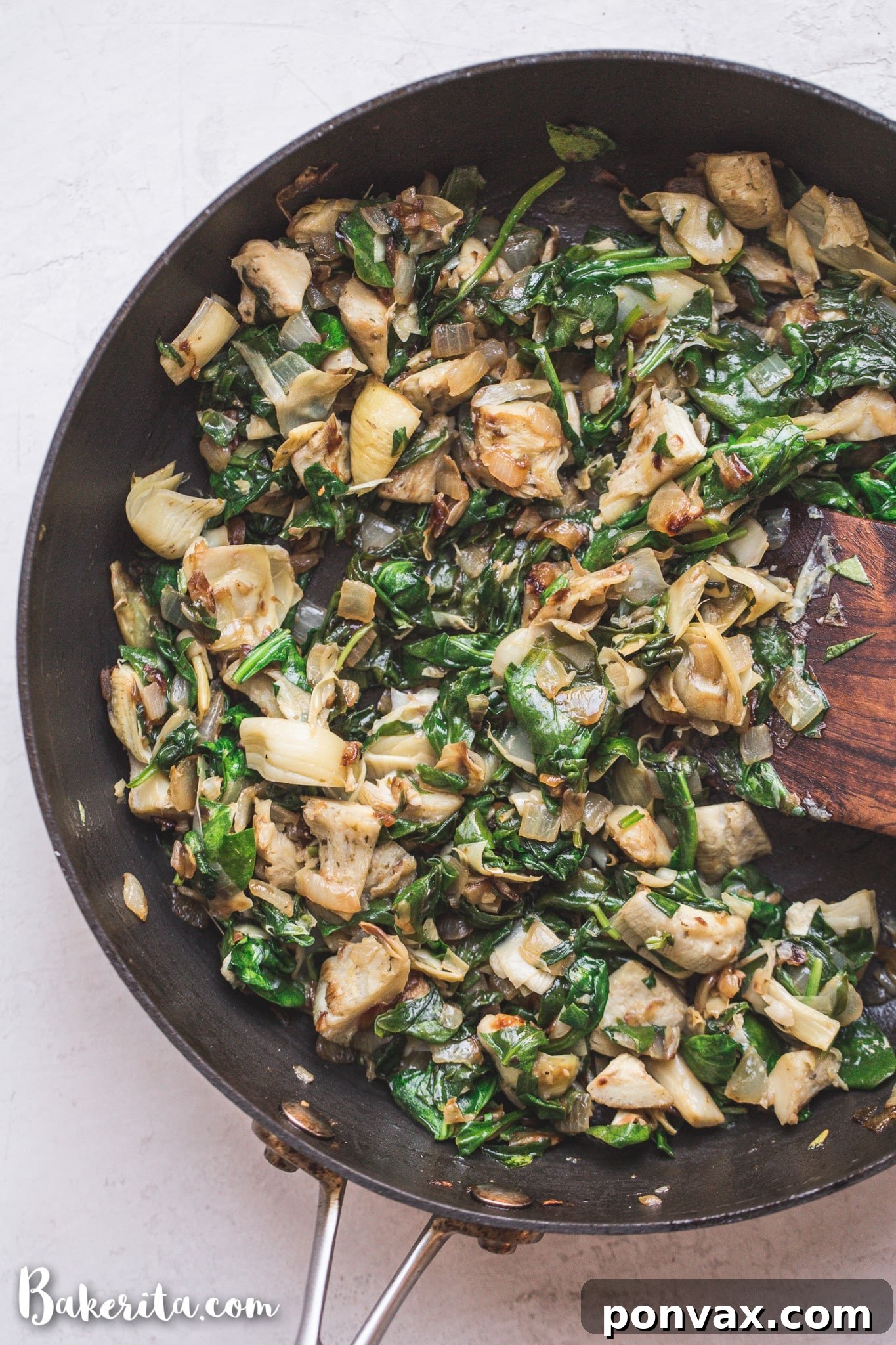 Velvety Vegan Spinach Artichoke Cashew Dip 5 Vegan Spinach Artichoke Dip: tastes as good as the original, but it's dairy-free, soy-free, gluten-free, and Whole30! No processed ingredients here - just whole, plant-based foods. It's perfect as an appetizer or for game day.