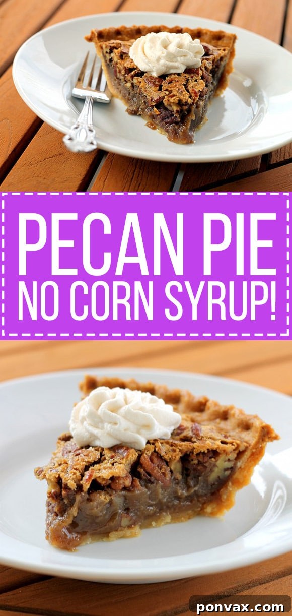 A high-angle shot of a freshly baked Pecan Pie, perfectly golden with a rich filling and a beautifully arranged pecan topping, inviting a slice.