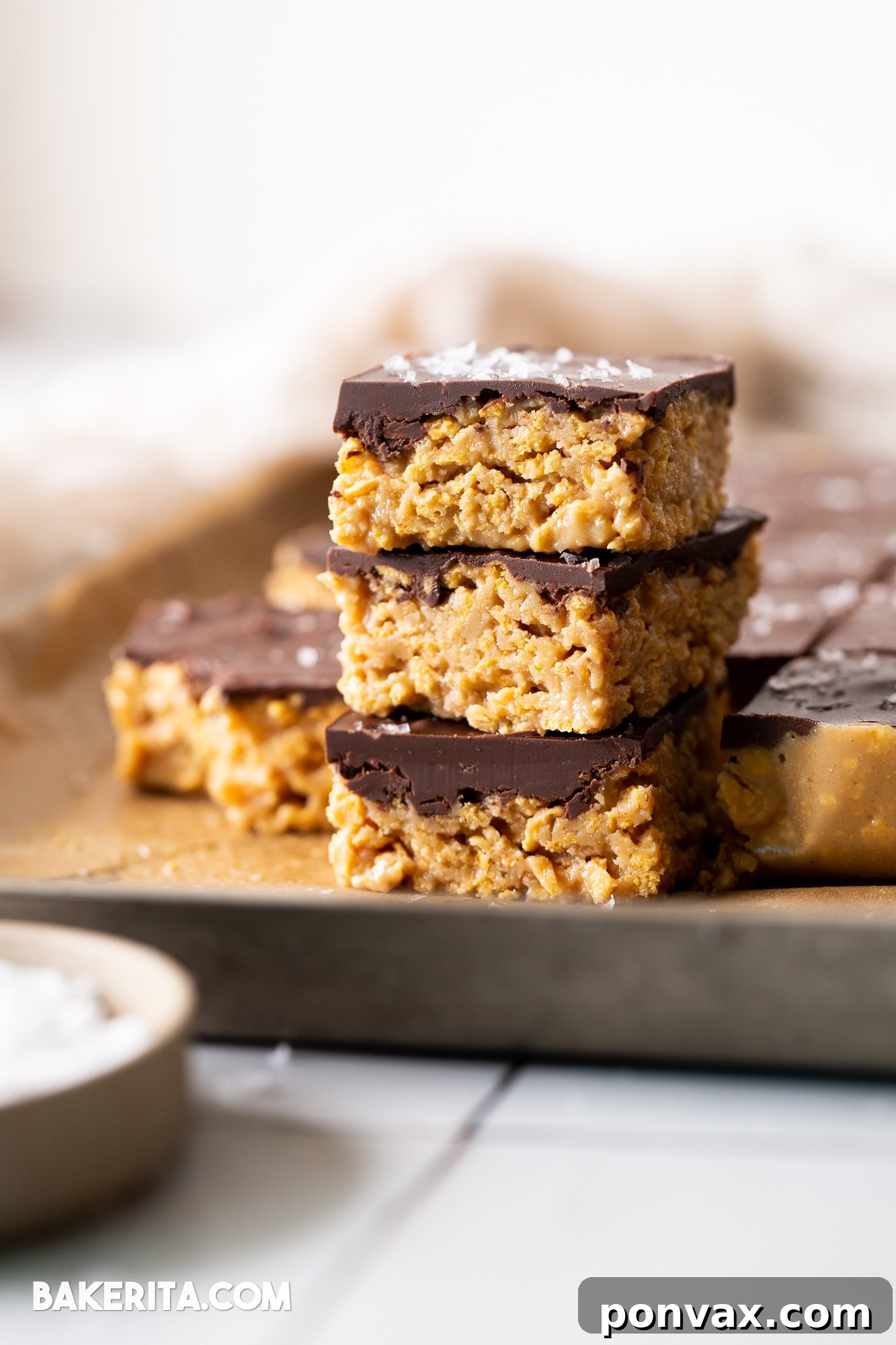 Vegan Super Bowl Feast: Over 50 Game Day Recipes 25 These Easy Peanut Butter Cornflakes Bars are naturally gluten-free, vegan, and absolutely irresistible. They're quick and simple to make, and can be made using your favorite nut or seed butter if you need a peanut-free or nut-free option.