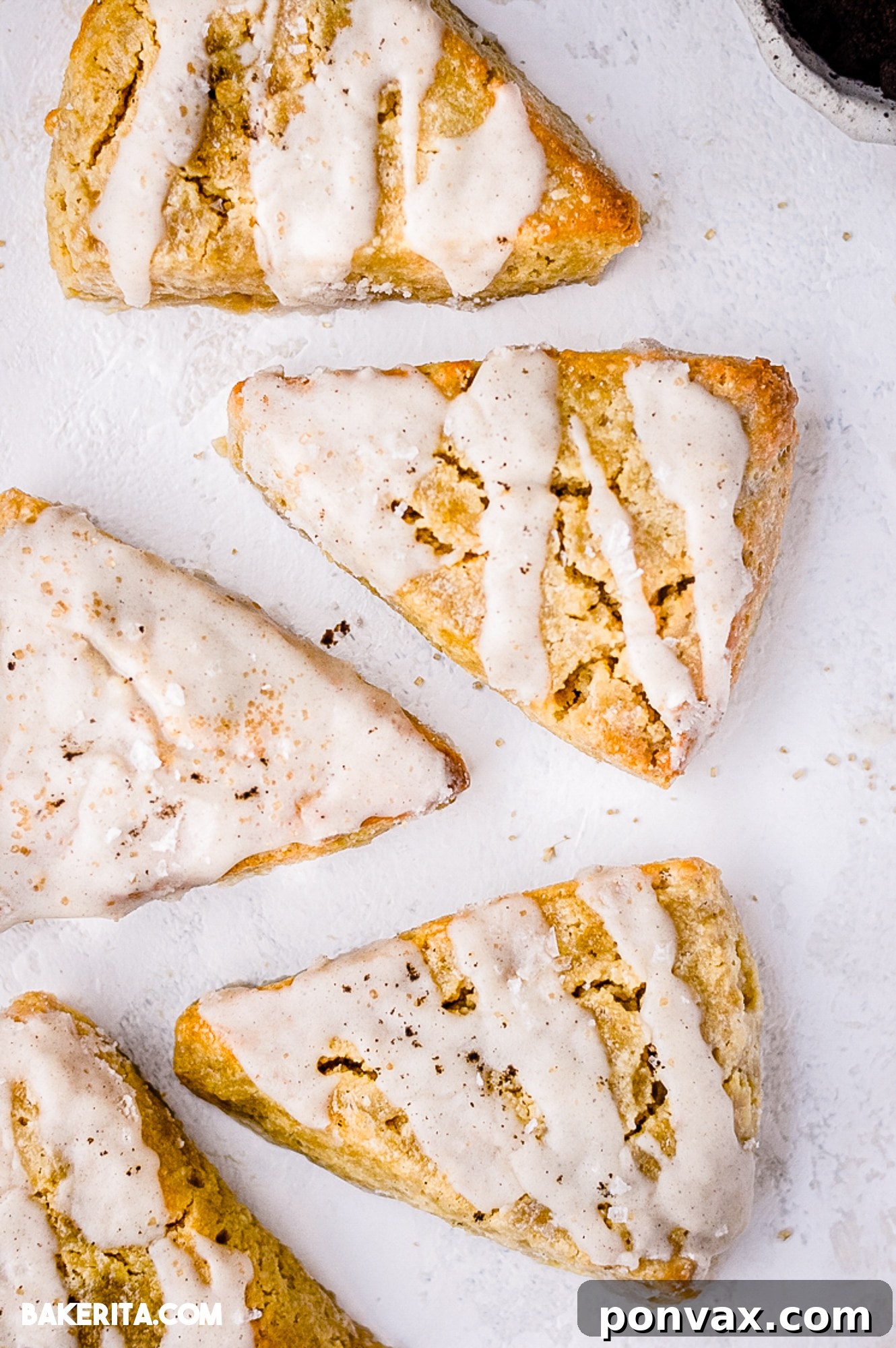 The scone dough expertly pressed into an 8-inch round, ready for chilling and then cutting into perfect wedges for baking.