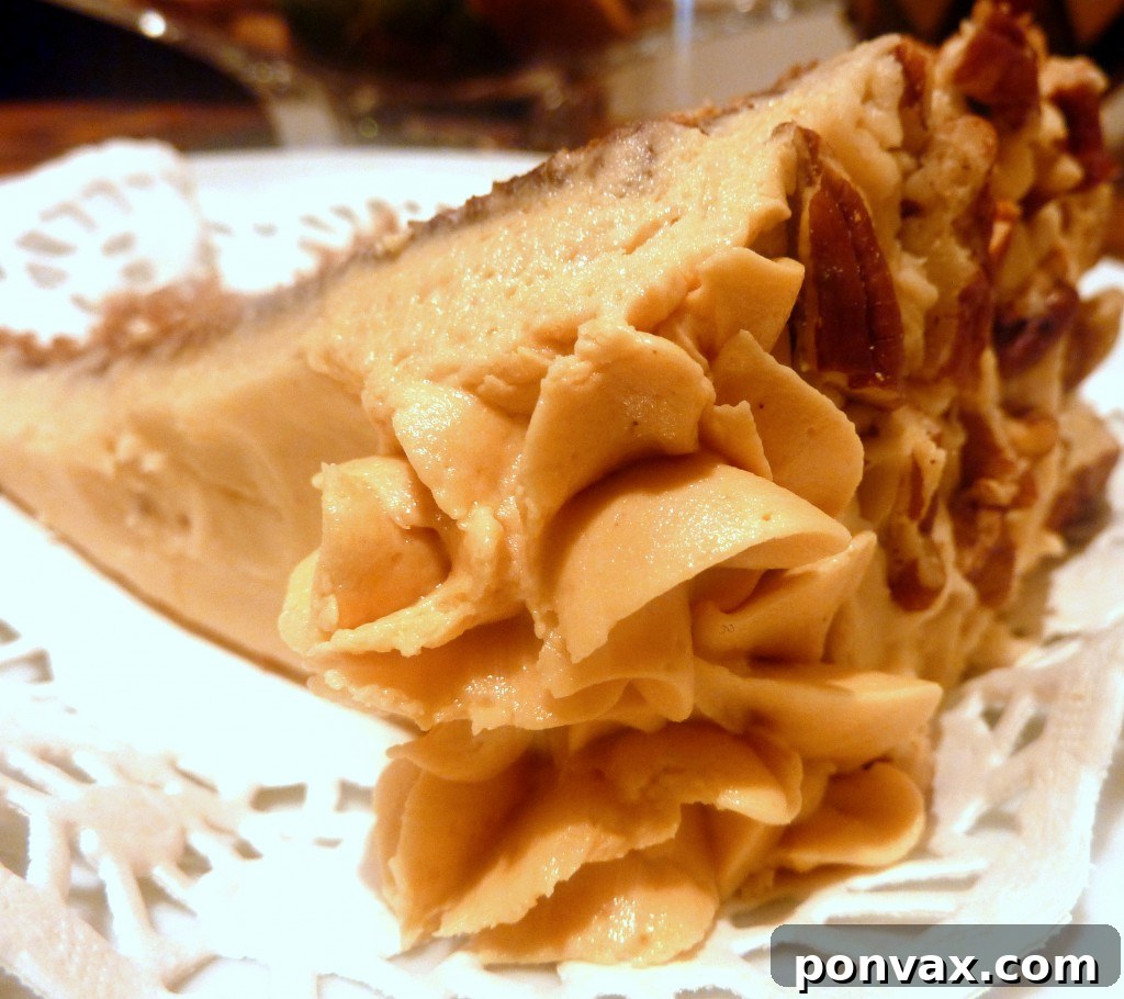 Beautifully decorated Apple Spice Layer Cake with delicate caramelized sugar shards on top