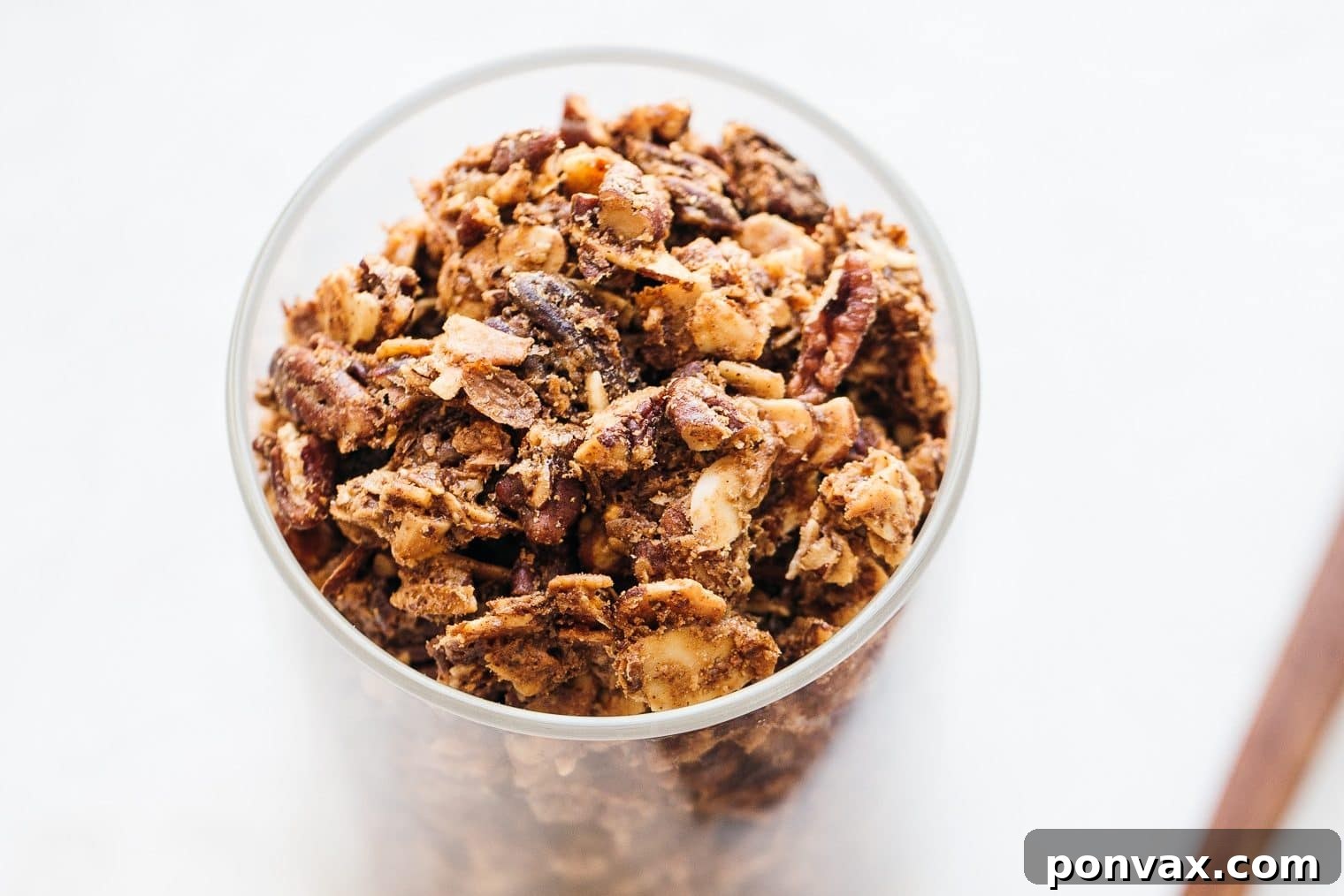Crunchy Creations: Over 20 Homemade Granola Recipes 3 This simple 5-Ingredient Grain-Free Granola substitutes oats with nuts and coconut for a filling, delicious vegan and paleo breakfast or snack.
