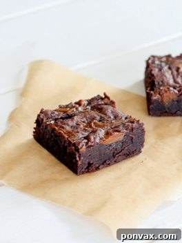 Salted Dulce De Leche Brownies