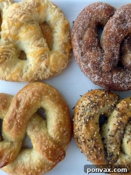 Homemade Soft Pretzels: 4-Ways