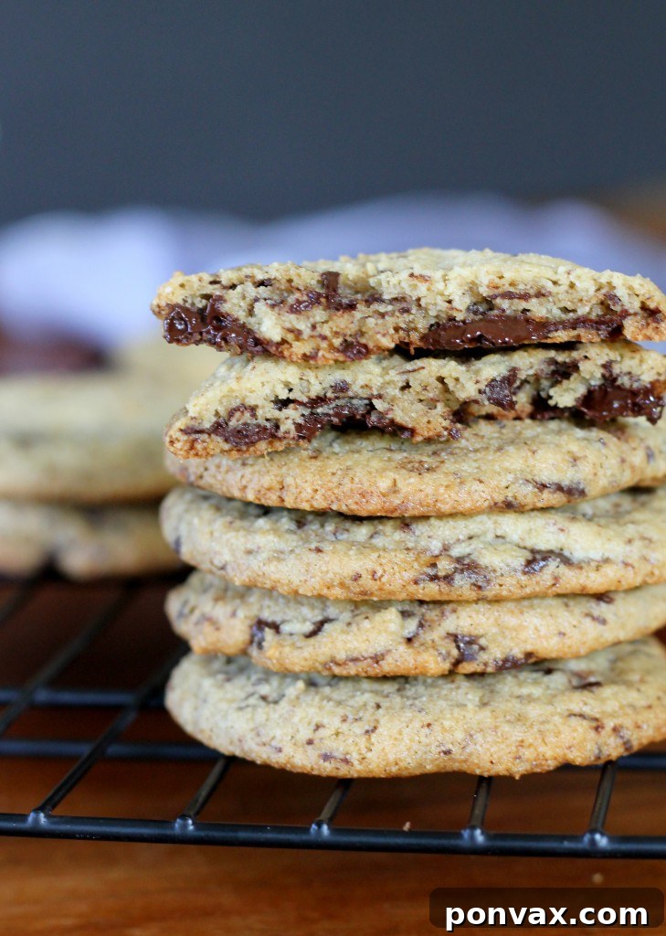 Gluten-Free Chocolate Chip Perfection 2 The ultimate gluten-free chocolate chip cookies, made with almond flour for an irresistibly soft and chewy texture that lasts.