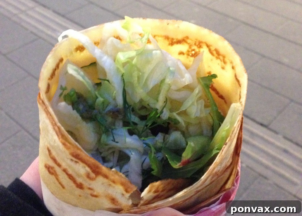 Ham & Cheese Crepe in Copenhagen, Denmark | Bakerita.com