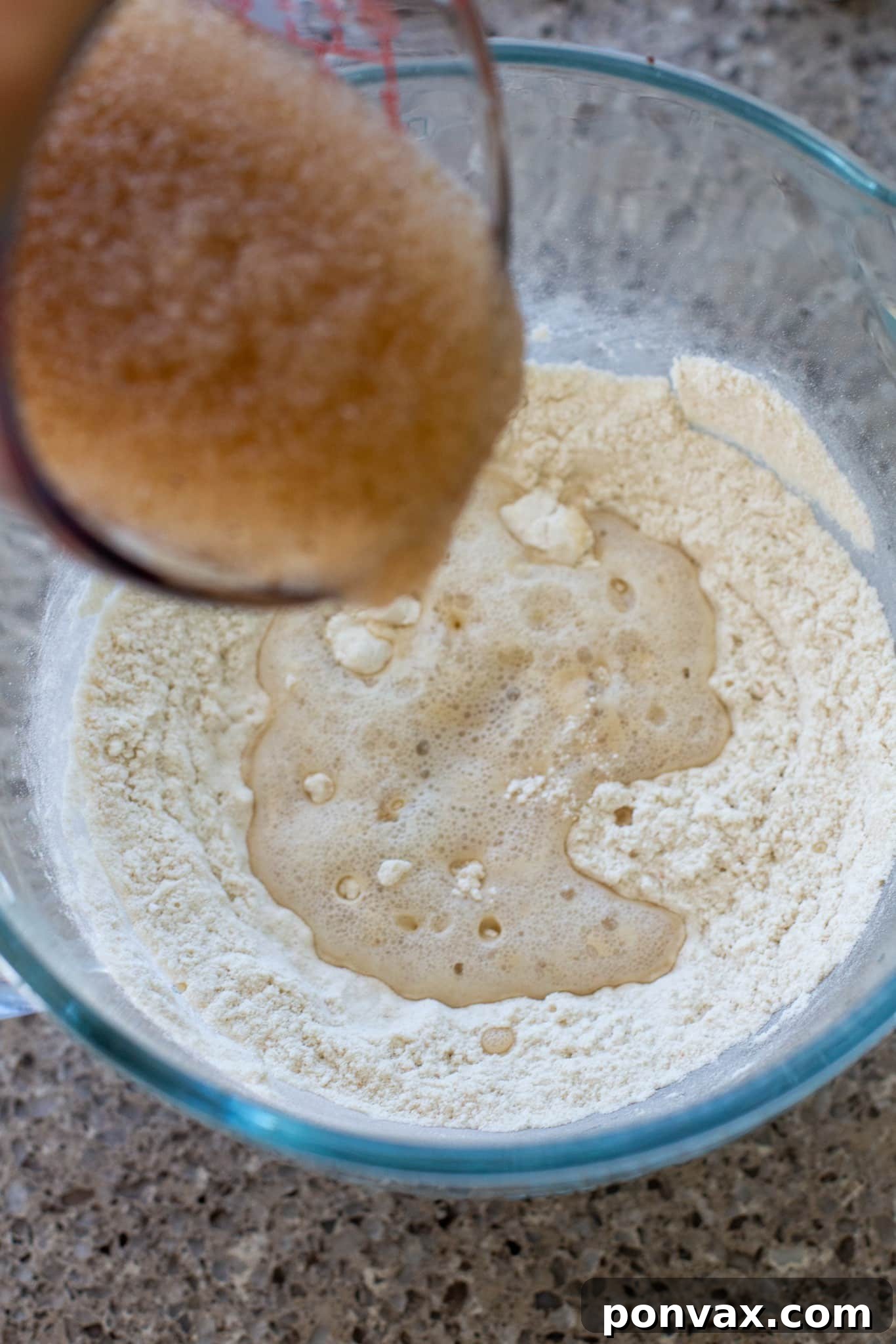 Effortless Gluten-Free Focaccia 7 Mixing the dough until smooth and cohesive.