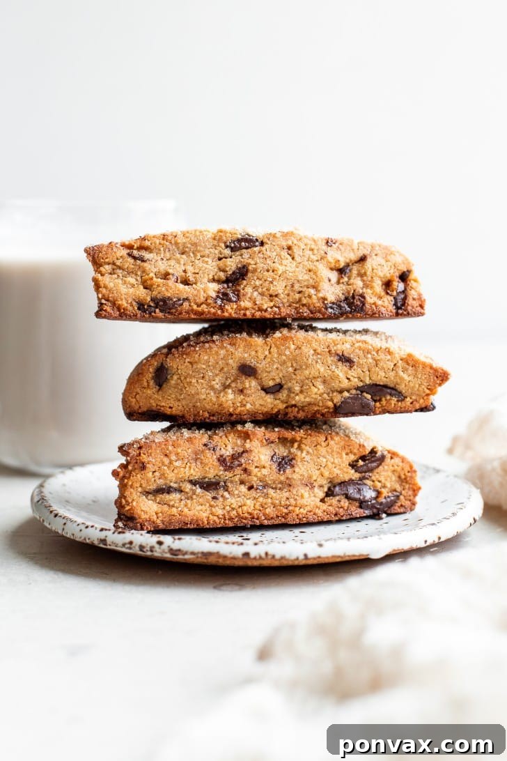 Freshly baked Chocolate Chip Gluten-Free Sourdough Discard Scones cooling on a wire rack, ready to be enjoyed as a wholesome, dairy-free, and vegan treat.